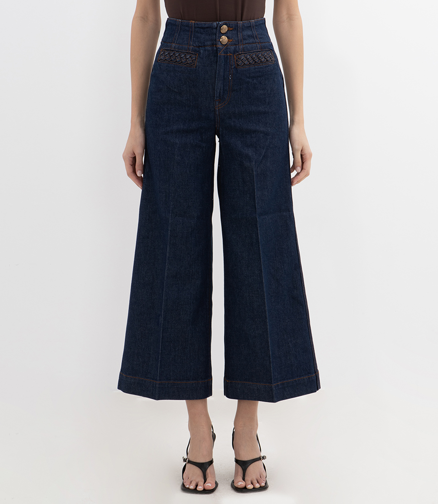 ASTER CROPPED FLARE JEAN