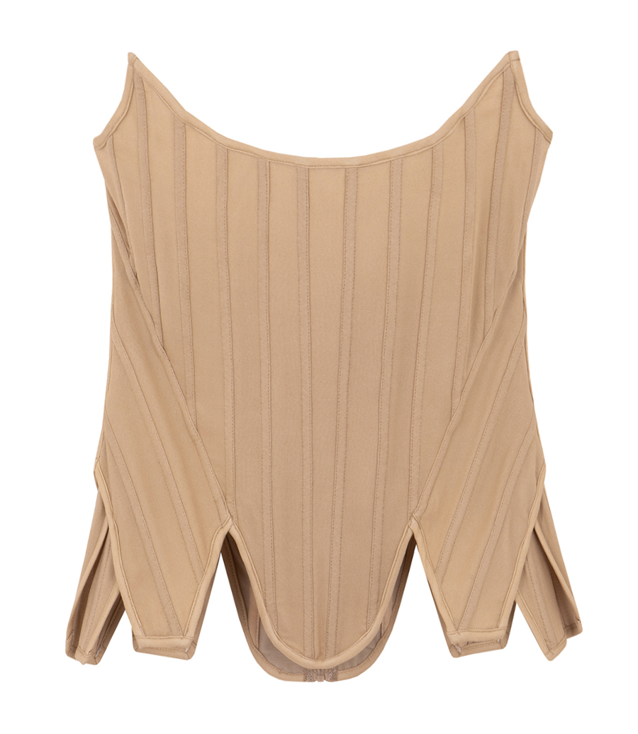 GIUSEPPE DI MORABITO - SCULPTED CORSET STYLE TOP