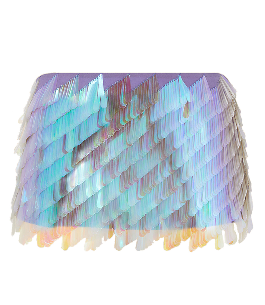 THE ATTICO - MINI SKIRT EMBROIDERED
