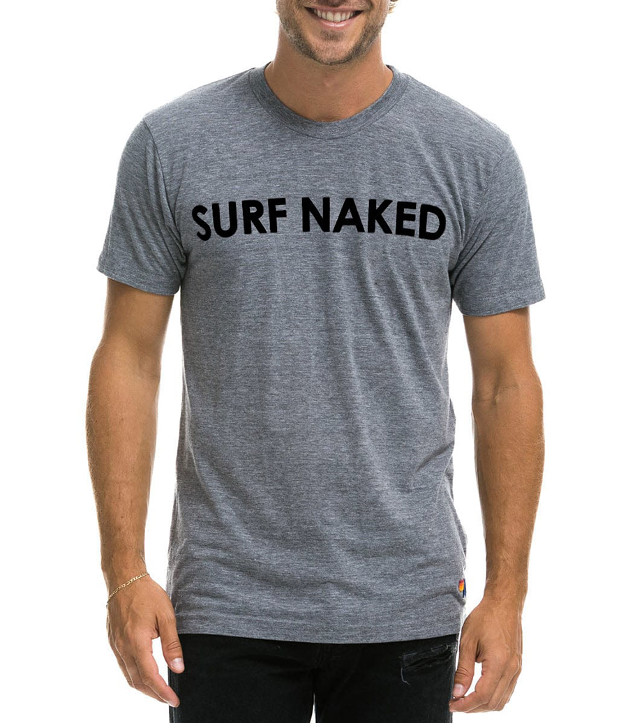 SURF NAKED CREW T SHIRT