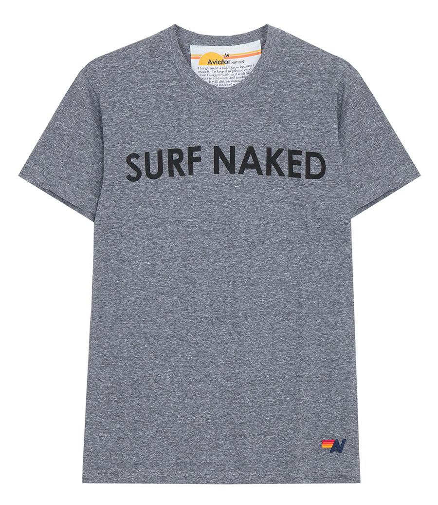 AVIATOR NATION - SURF NAKED CREW T SHIRT