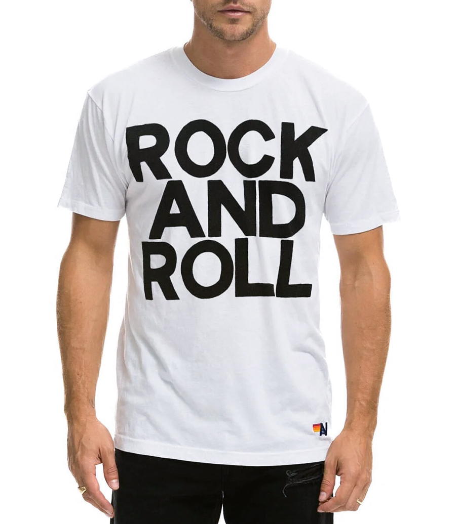 ROCK N ROLL CREW T SHIRT