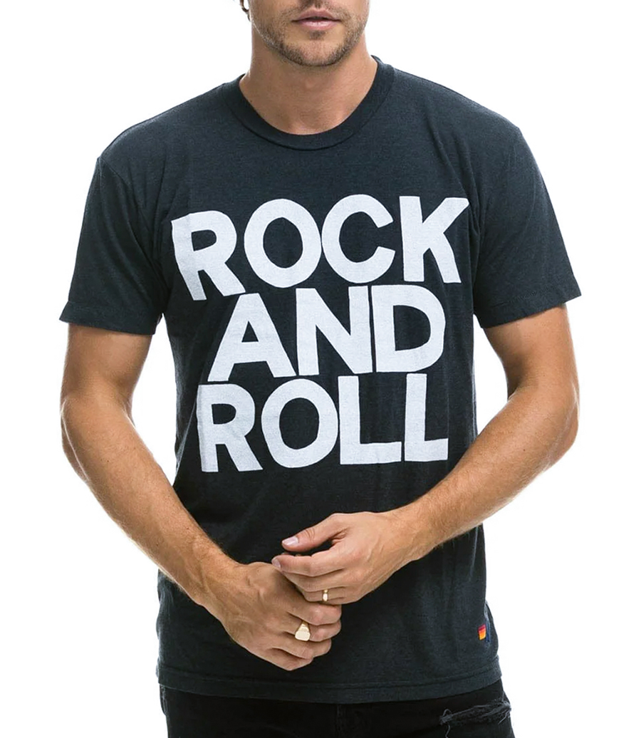 ROCK N ROLL CREW T SHIRT