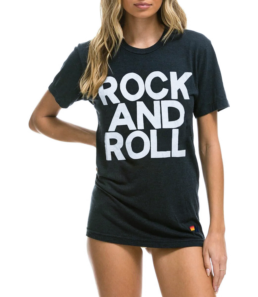 ROCK N ROLL CREW T SHIRT