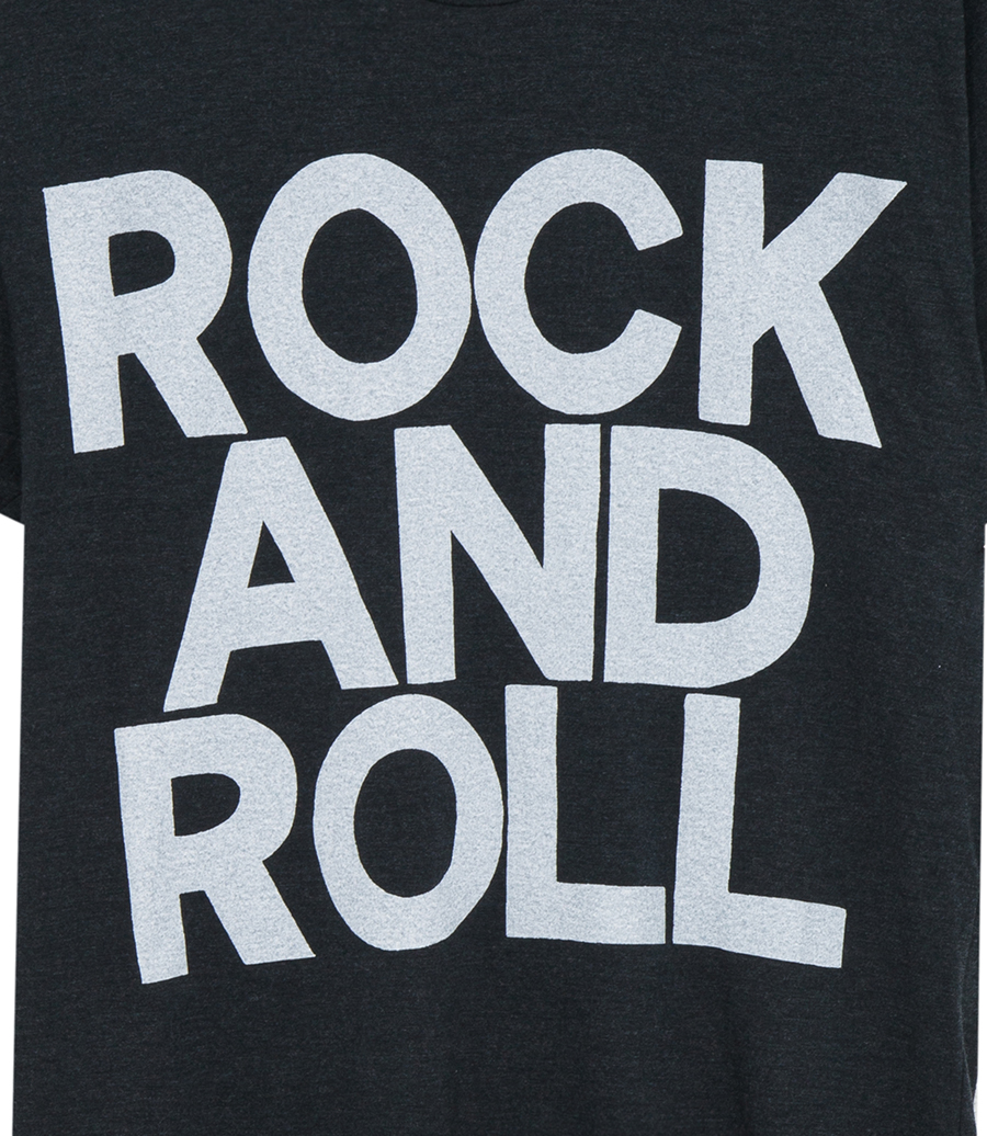 ROCK N ROLL CREW T SHIRT