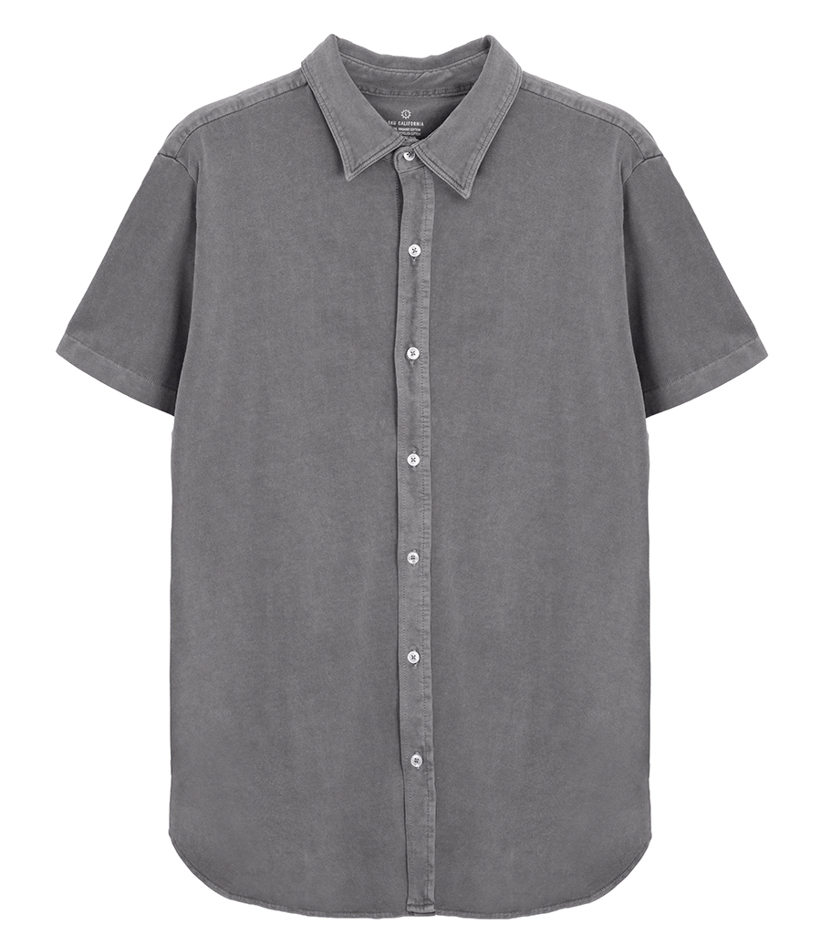 SAVE KHAKI - SS SUPIMA JERSEY EASY SHIRT