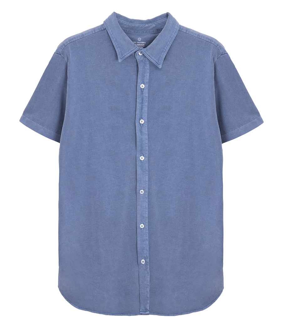 SAVE KHAKI - SS SUPIMA JERSEY EASY SHIRT