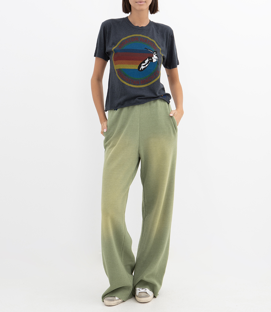 WOMENS ESSENTIAL WIDE  POCKET SWEATPANT