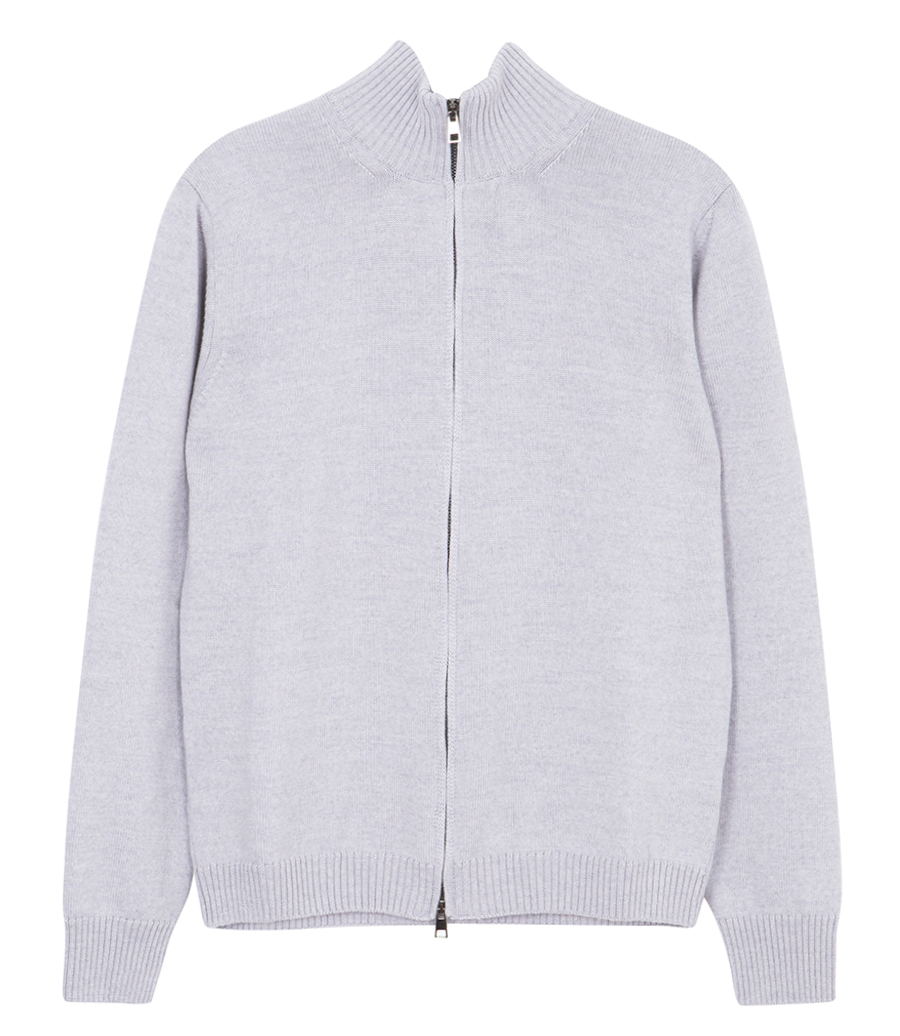 BF KNITWEAR - ZIP CARDIGAN