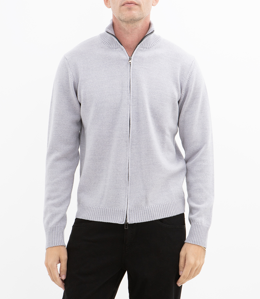 ZIP CARDIGAN