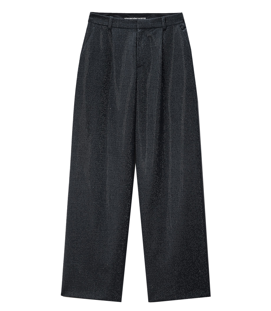 ALEXANDER WANG - MID-RISE TAILORED PANT