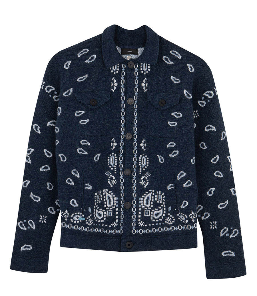 ALANUI - BANDANA JACQUARD JACKET