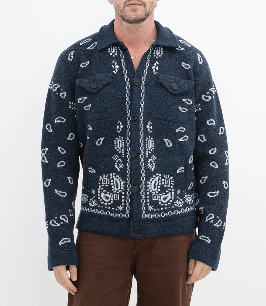 BANDANA JACQUARD JACKET