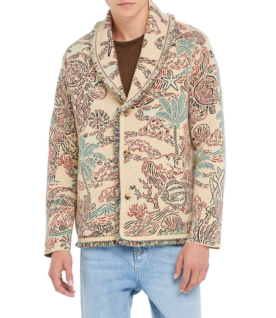 SKETCHED BY THE SEA CARDIGAN