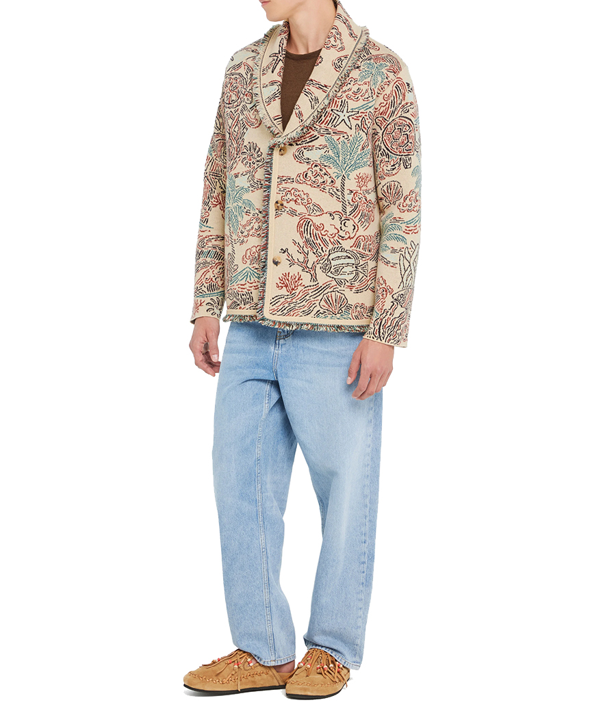 SKETCHED BY THE SEA CARDIGAN