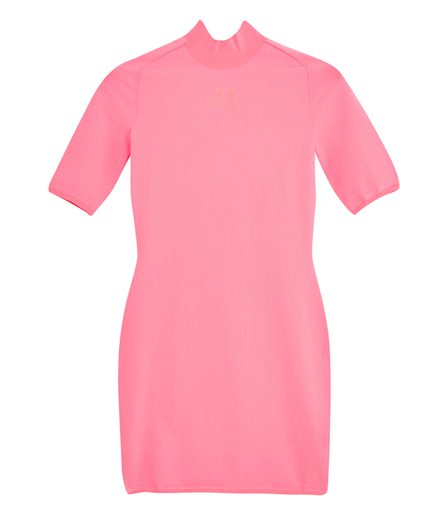 ALEXANDERWANG.T - MOCK NECK MINI DRESS