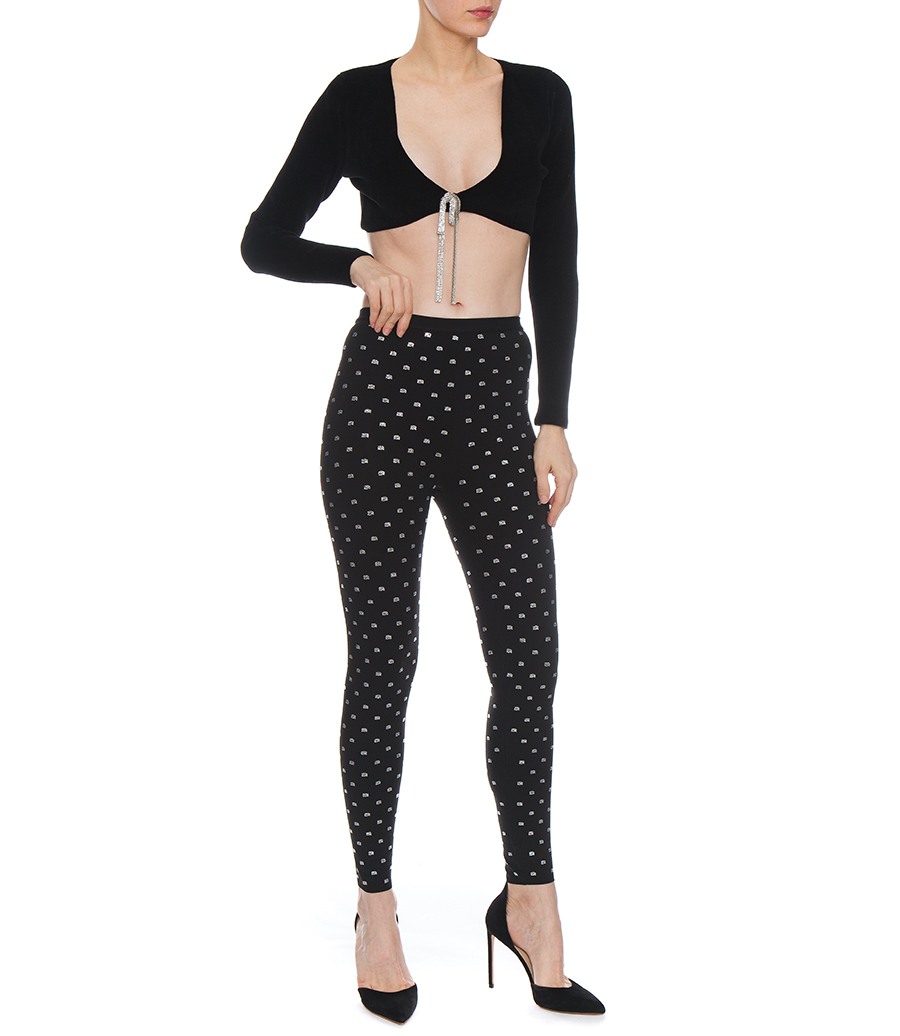 CROPPED CARDIGAN IN COTTON CHENILLE