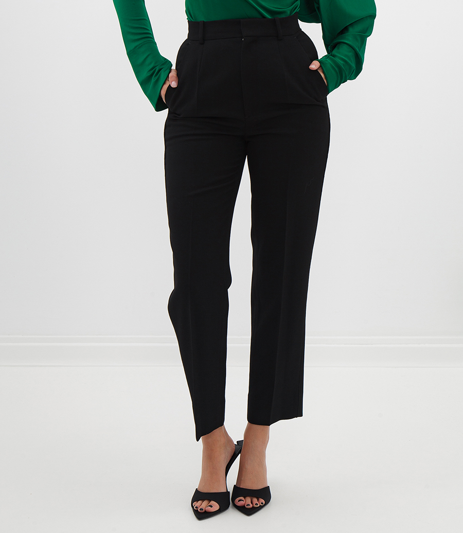 HIGH WAIST 3/4 TROUSER