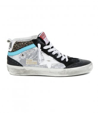SNEAKERS - PAILLETTES & MIMETIC JACQUARD MID STAR