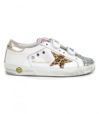 CANVAS WITH HORSY LEO STAR OLD SCHOOL SNEAKERS