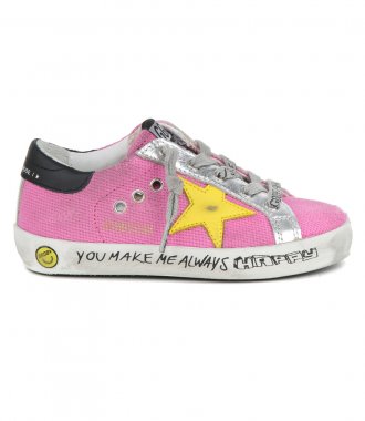 SHOES - CANVAS SIGNATURE FOXING SUPERSTAR SNEAKERS