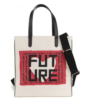 BAGS - NORTH-SOUTH CALIFORNIA BAG WITH ''FUTURE'' PRINT
