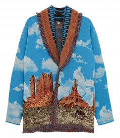 ALANUI - THE MONUMENT VALLEY HORSES CARDIGAN
