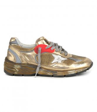 SHOES - GOLD LAMINATED DAD-STAR