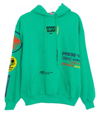 CLOTHES - HOODIE TIGER GREEN