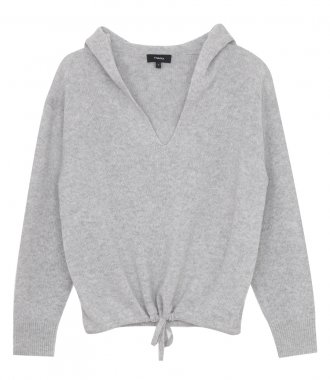 KNITWEAR - RELAXED HOODIE CASHMERE