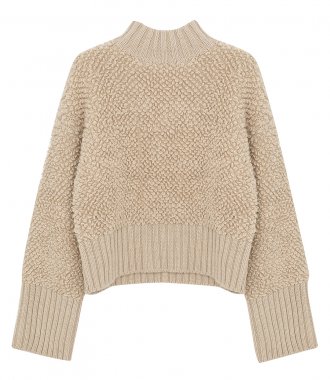 CLOTHES - BEIGE SWEATER