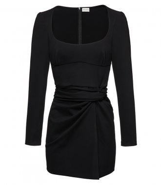 SALES - SIMPLE DRAPED MINI DRESS