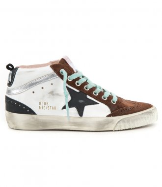 SHOES - CHESTNUT SUEDE TOE MID STAR