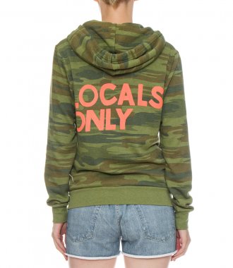 LOCALS ONLY ZIP HOODIE
