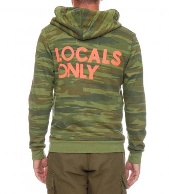 LOCALS ONLY ZIP HOODIE