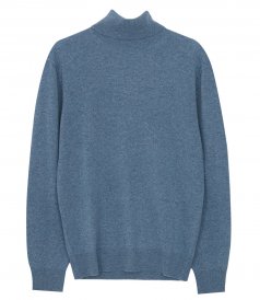 HARTFORD - ROLL NECK WOOL AND CASHMERE SWEATER