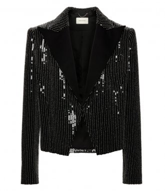BLAZERS - SEQUINED AND STUDDED SMOKING JACKET