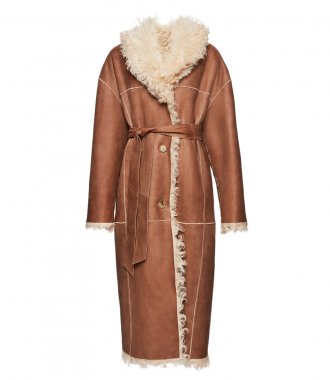 CLOTHES - REVERSIBLE SHEARLING TEDDY COAT