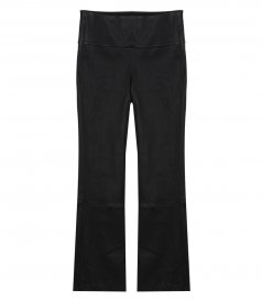 THEORY - KICK PANT IN LEATHER