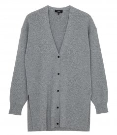 THEORY - LONG CARDIGAN IN CASHMERE