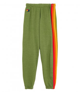 AVIATOR NATION - WOMENS 6 STRIPE SWEATPANTS