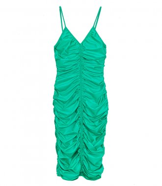 ALEXANDER WANG - RUCHED SLIP DRESS IN SPANDEX JERSEY