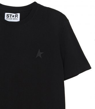 T-SHIRT WITH TONE-ON-TONE STAR