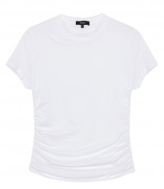 TOPS - RUCHED TINY TEE