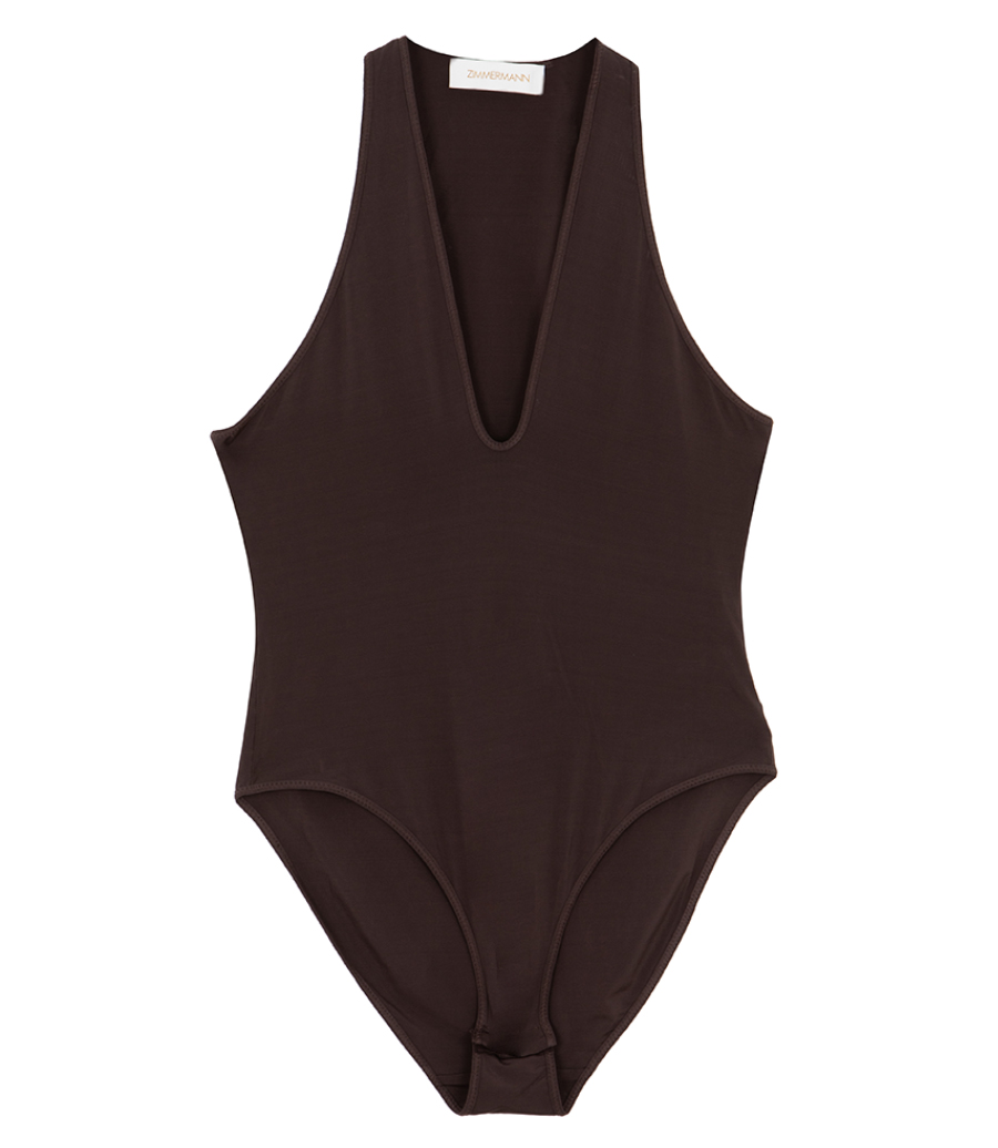 ZIMMERMANN - LUNA PLUNGE BODYSUIT
