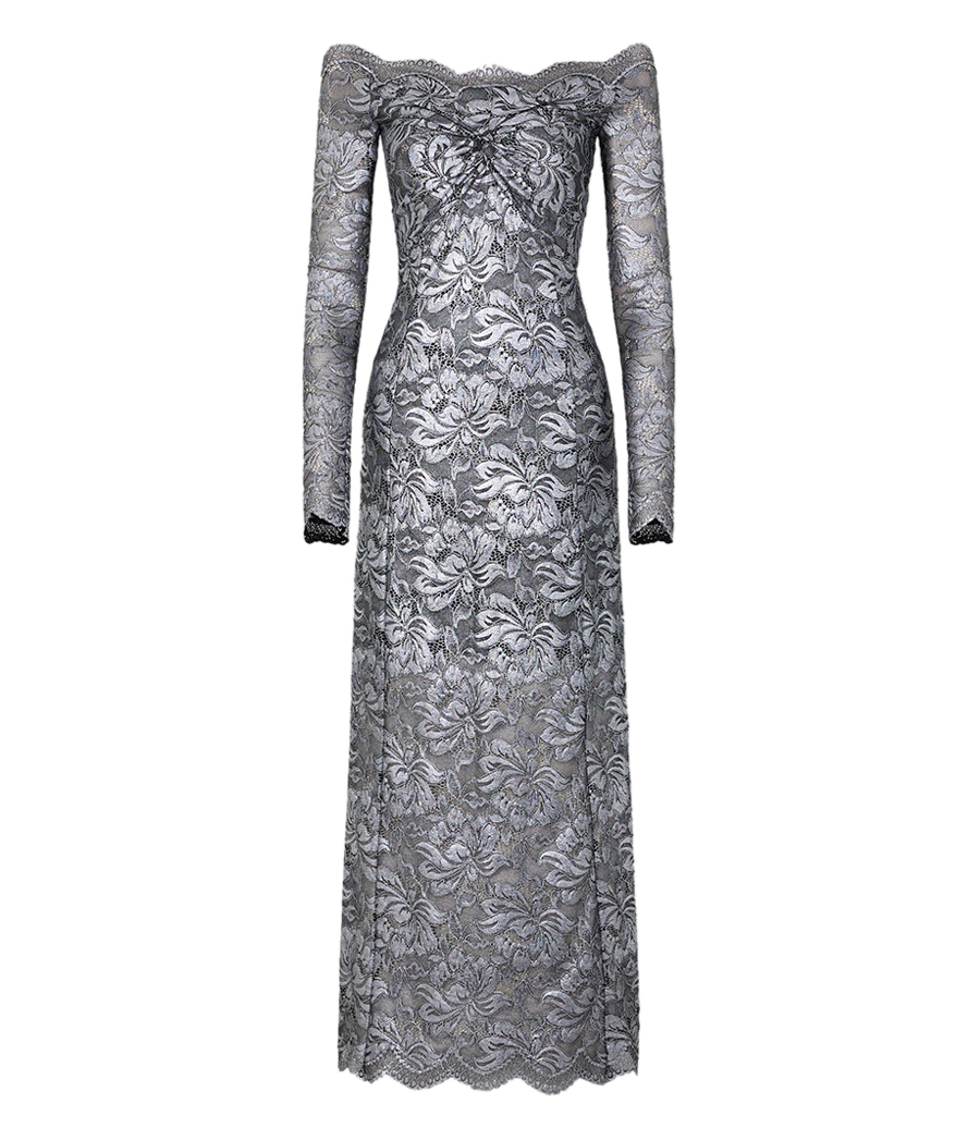 RABANNE - LACE LONG DRESS