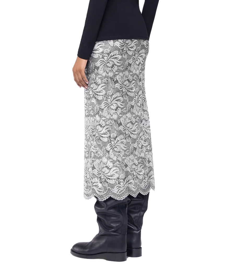 LACE MIDI SKIRT