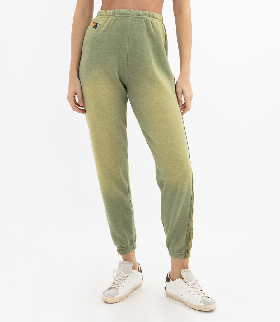 WOMENS 5 STRIPE FADED  SWEATPANTS
