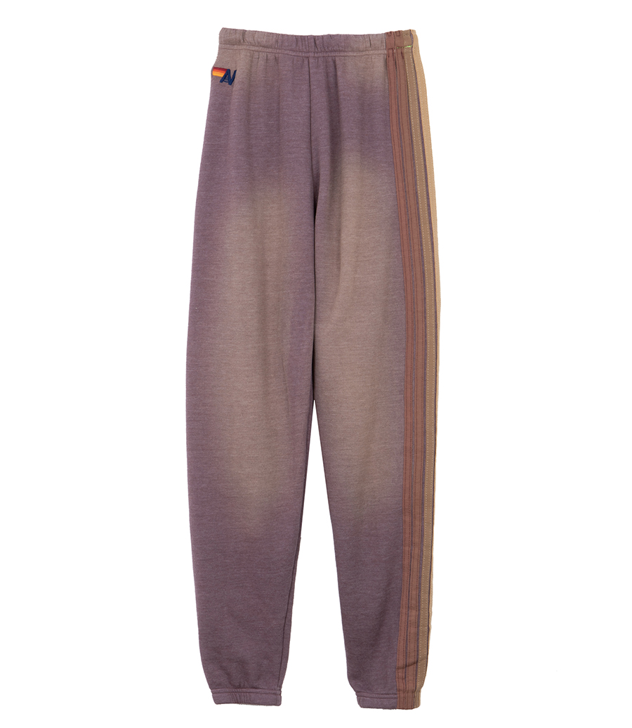 AVIATOR NATION - WOMENS 5 STRIPE FADED  SWEATPANTS