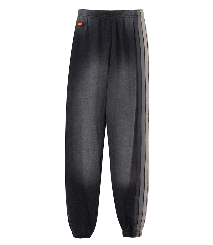 AVIATOR NATION - WOMENS 5 STRIPE FADED  SWEATPANTS